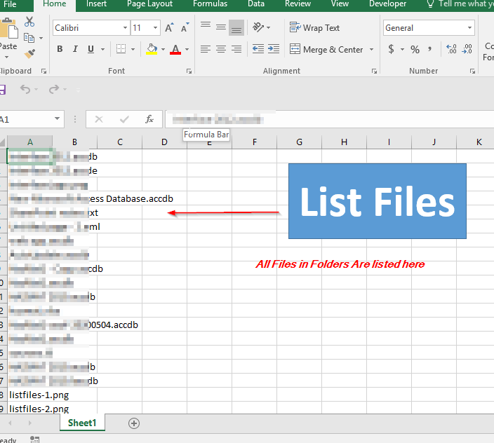 How To Use Vba To Loop Through The Files In A Folder The Best Free Excel Vba Tutorials 3606